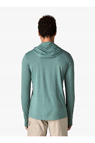 Patagonia Hanorac Cap Cool Ultra Hoody - albastru salvie x-dye L