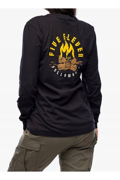 NO BRAND Bluză de damă 5.11 Fellowship L/S Tee - negru M