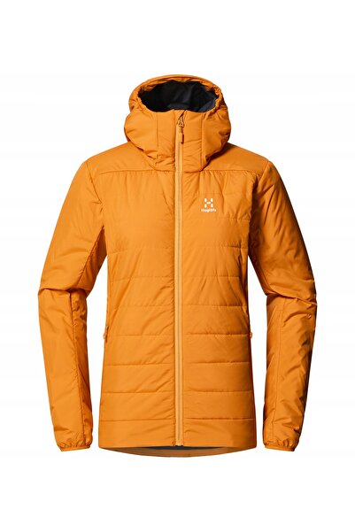 NO BRAND Haglofs Mimic Silver Hood Geacă matlasată de damă - galben deșert S