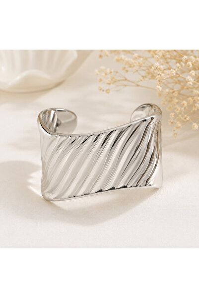 Archhazel Jewelery Steel Cuff Bracelet