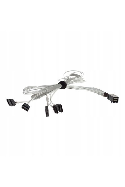 NO BRAND Cablu AMPHENOL mini SAS CBL-00115-01-A-R - SFF-8643 LA 4x mini SATA ...