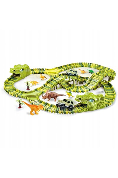 woopie MEGA TOR RACING XXL DINOSAUR DINO 240el.
