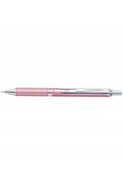 Pentel Pix cu gel EnerGel BL407, cerneală albastră, carcasă roz, x2