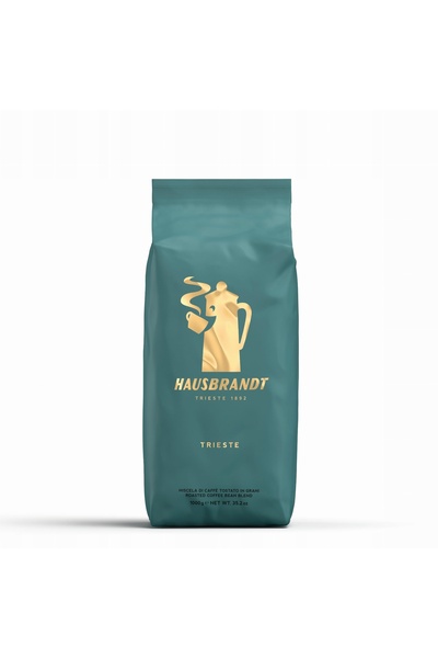 NO BRAND Cafea italiană Hausbrandt TRIESTE 1 kg boabe 65% Arabica
