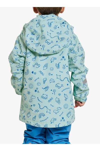 NO BRAND Jachetă Didriksons Norma Print 3 - doodle pale mint, jachetă pentru ...