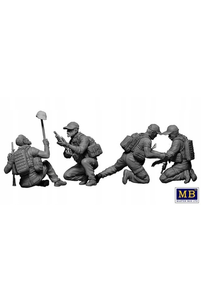NO BRAND Master Box 35207 Forțele Armate ale Statelor Unite figurine la scară...