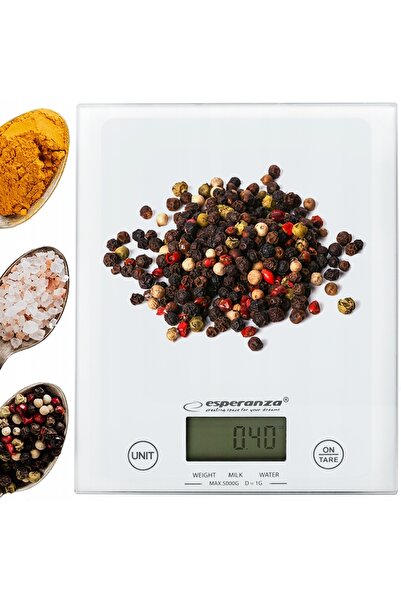 ESPERANZA CÂNTAR DE BUCĂTĂRIE ELECTRONIC DE 5 KG CU ECRAN LCD TACTIL