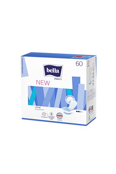 NO BRAND Bella Panty Noi Absorbante Igienice 60 Bucăți Respirabile x 6 OPAK