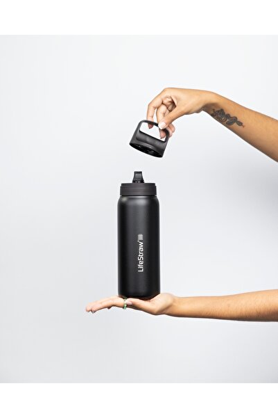 NO BRAND Lifestraw Go 2.0 Sticlă de apă cu filtru din oțel inoxidabil
