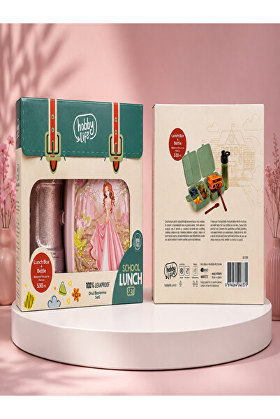 HOBBY LİFE 530 ML Matara + Beslenme Kutusu