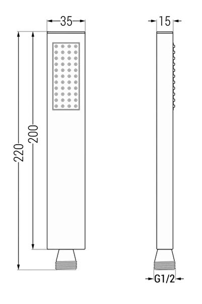 Mexen SUBSET TERMOSTAT SISTEM DE PLOAIE 25