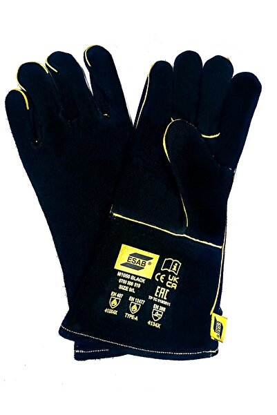 Esab Mănuși de sudură M1050 R. 9, din piele de vacă, strat dublu, mărimea L