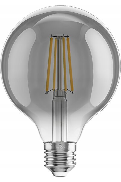 Mexen VINTIS 10X BULB LED CU FILAMENT E27 G95 8W CĂLDUROASĂ 2700K 680 LM FUMURIU