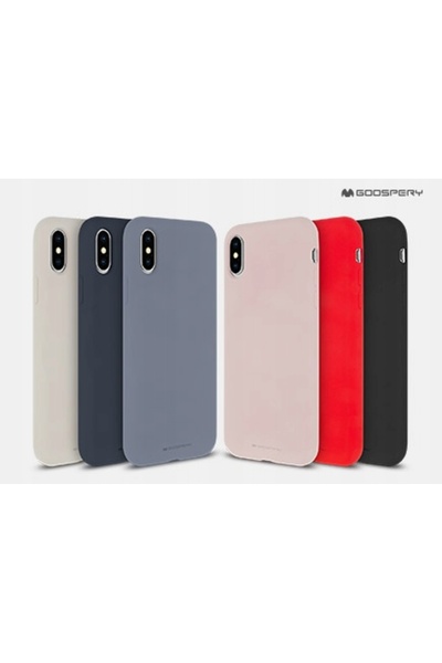 NO BRAND Husă de telefon Mercury Silicone pentru iPhone 14 Pro, roșu/red