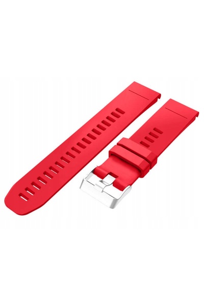 NO BRAND Curea de carbon Rubber Alogy pentru Garmin Fenix 5/5 Plus/6/6 Pro Ra...