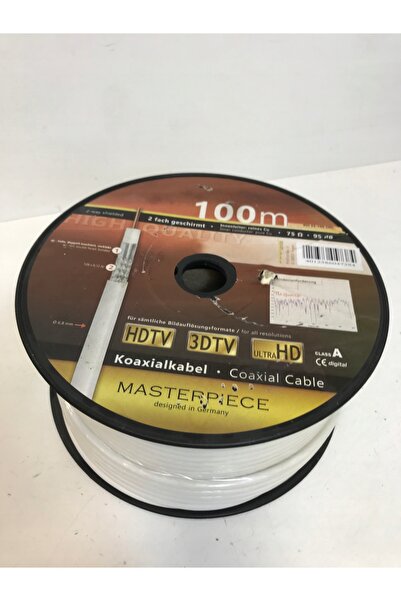 NO BRAND Cablu coaxial MASTERPIECE KH 22-100 DRL alb 100 metri