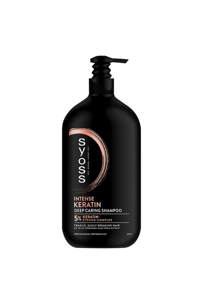 Syoss Șampon cu cheratină pentru păr fragil 750 ml + balsam 2x250ml