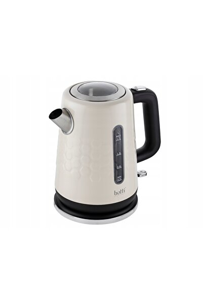 NO BRAND Botti Ivo 1.7L 2000W Fierbător electric rotativ ceramic alb