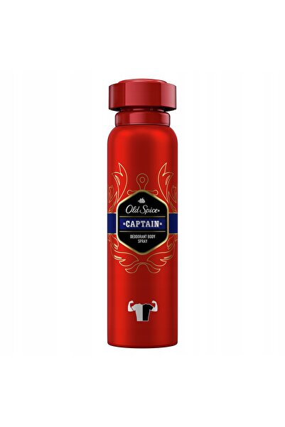 NO BRAND Old Spice Captain Deodorant spray pentru bărbați, 6 x 150ml, Prospeț...