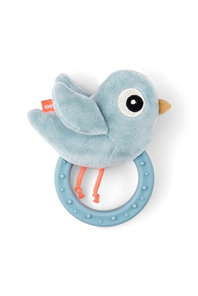 NO BRAND Done by Deer Grzechotka Teether Birdee Blue 4333912