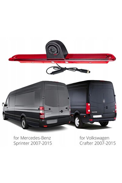 NO BRAND Cameră marșarier Volkswagen Crafter 2006-2017 cu lumină de stop