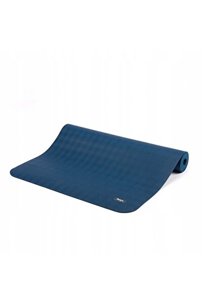 NO BRAND Saltea de yoga din cauciuc Bodhi Eco-Pro 4mm albastru marin antidera...