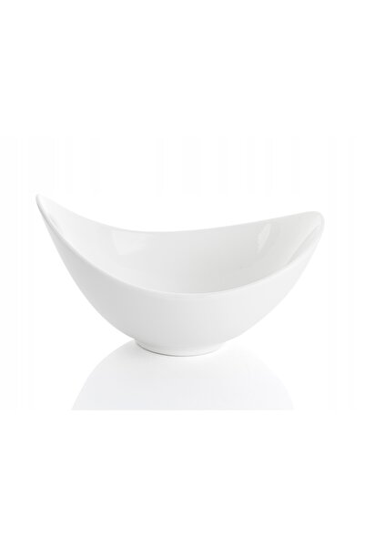 NO BRAND Bol pentru salată Florina Alta 28 cm, porțelan Durable, culoare écru...