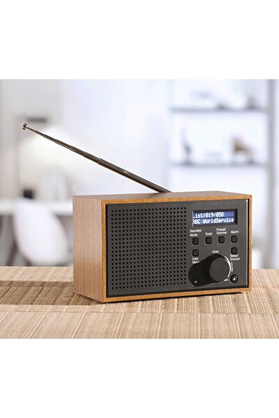 Denver DAB-46 radio digital portabil elegant DAB+ / FM cu ceas deșteptător