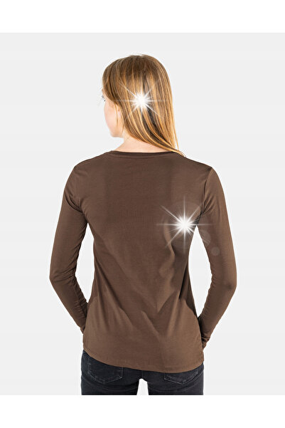 NO BRAND Bluză cămașă de damă cu mânecă lungă 8056-13 XL/XXL
