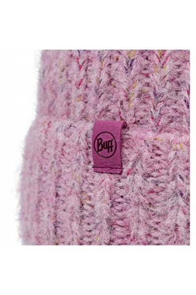 Buff Căciulă tricotată și cu bandă din fleece Eyla mov lila