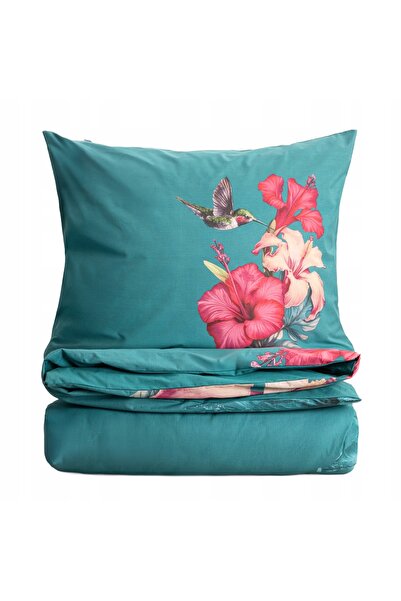NO BRAND Lenjerie de pat florală din bumbac BLOOM 140x200 + 1*70x80 cm HOMLA