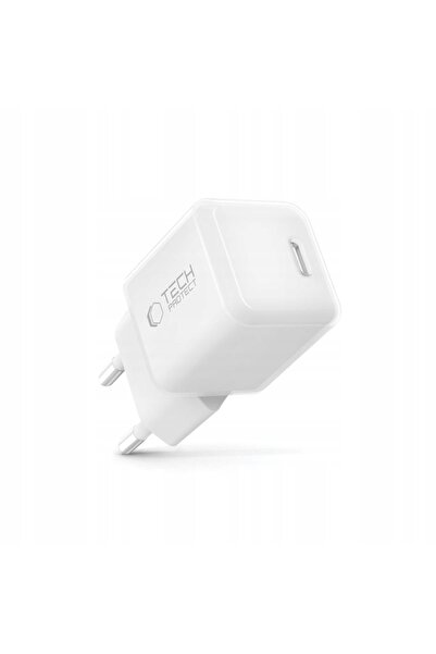 NO BRAND Încărcător de rețea USB-C Tech-Protect NCM25 25W PD Alb