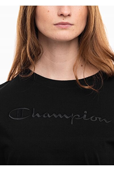 Champion SS Tee tricou de damă negru 117650 KK001 R. L