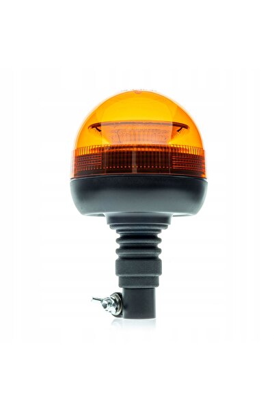 NO BRAND LAMPĂ DE AVERTIZARE INTERMITENTĂ LED PORTOCALIE CU PINĂ PE ȘTIFT 12/...