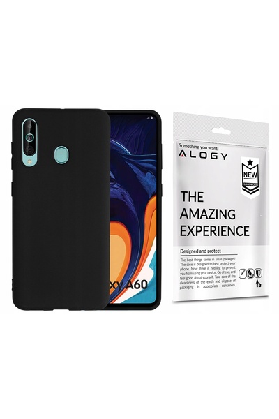 NO BRAND Husă din silicon Alogy slim case pentru Samsung Galaxy A60, negru