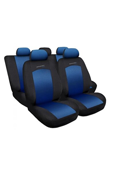 NO BRAND Huse universale SPORT LINE albastre pentru scaune auto