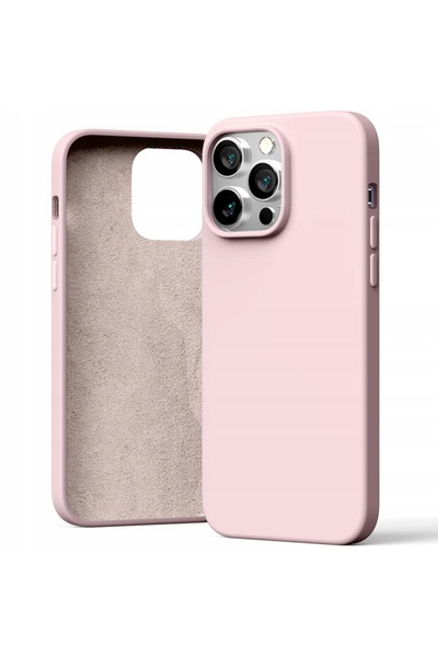 Mercury Husă de silicon iPhone 15 Pro Max 6,7 " roz-nisip