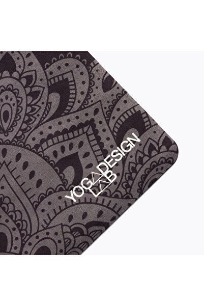 NO BRAND Yoga Design Lab Saltea de yoga Combo Travel de 1.5mm - Mandala Negru