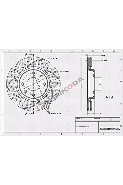 NO BRAND DISC HAM PRZOD 318X30 V GT SPORT MIKODA