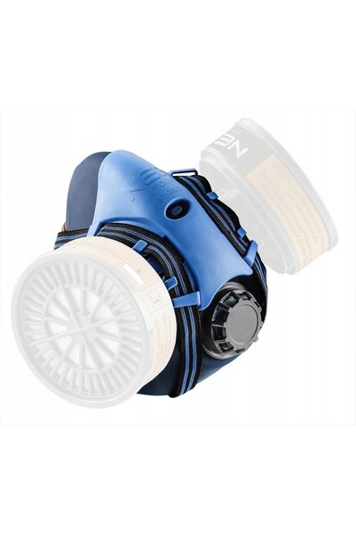 NEO Tools Mască de protecție din silicon semi-facială + 2 ABSORBENȚI A1 NR BHP