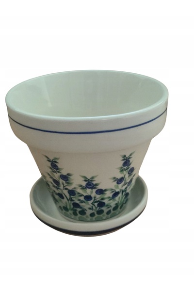 NO BRAND Ghiveci 890 14cm CERAMIC BOLESŁAWIEC 1208