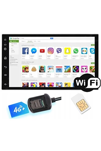 NO BRAND RADIO NAVIGAȚIE ANDROID AUTO CARPLAY IVECO DAILY 2006-2013 4GB 64GB SIM