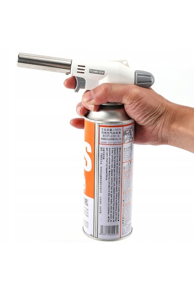 NO BRAND Arzător ceramic cu gaz, torță cu gaz, cartușe 6 bucăți