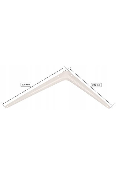 NO BRAND 10X CONTRAPRIZĂ DE SUPORT PENTRU RAFT 225X200MM