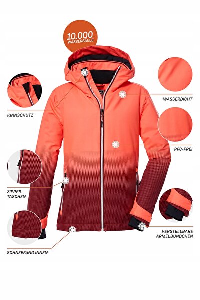 Killtec KSW 183 Jachetă coral pentru fete 116 impermeabilă