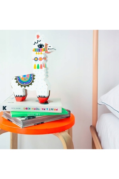 NO BRAND Kit creativ DIY Lampă USB 3D OMY - Lama