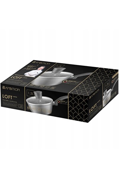 Ambition Rondel cu capac 16 cm 1.2l LOFT