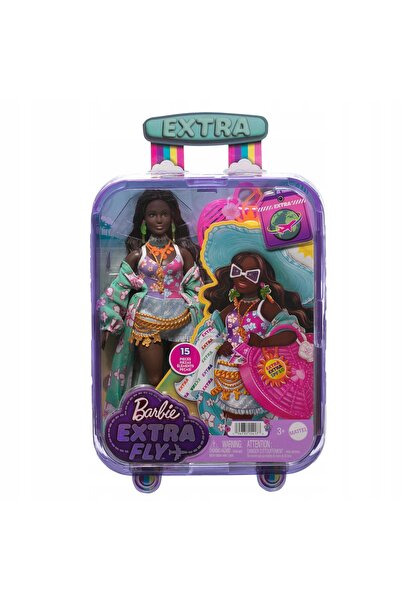 Barbie Extra Fly Travel Păpușă de plajă HPB14