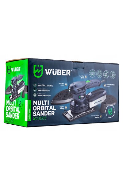 NO BRAND Mașină de șlefuit oscilantă de exterior electrică cu kit de reglare ...