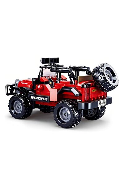 Sluban ModelBricks 253 el Auto Vehicul off-road 4x4, Blocuri de construcție, ...